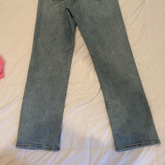 Good American straight icon stretch jeans 10 12 high rise - Picture 6 of 12